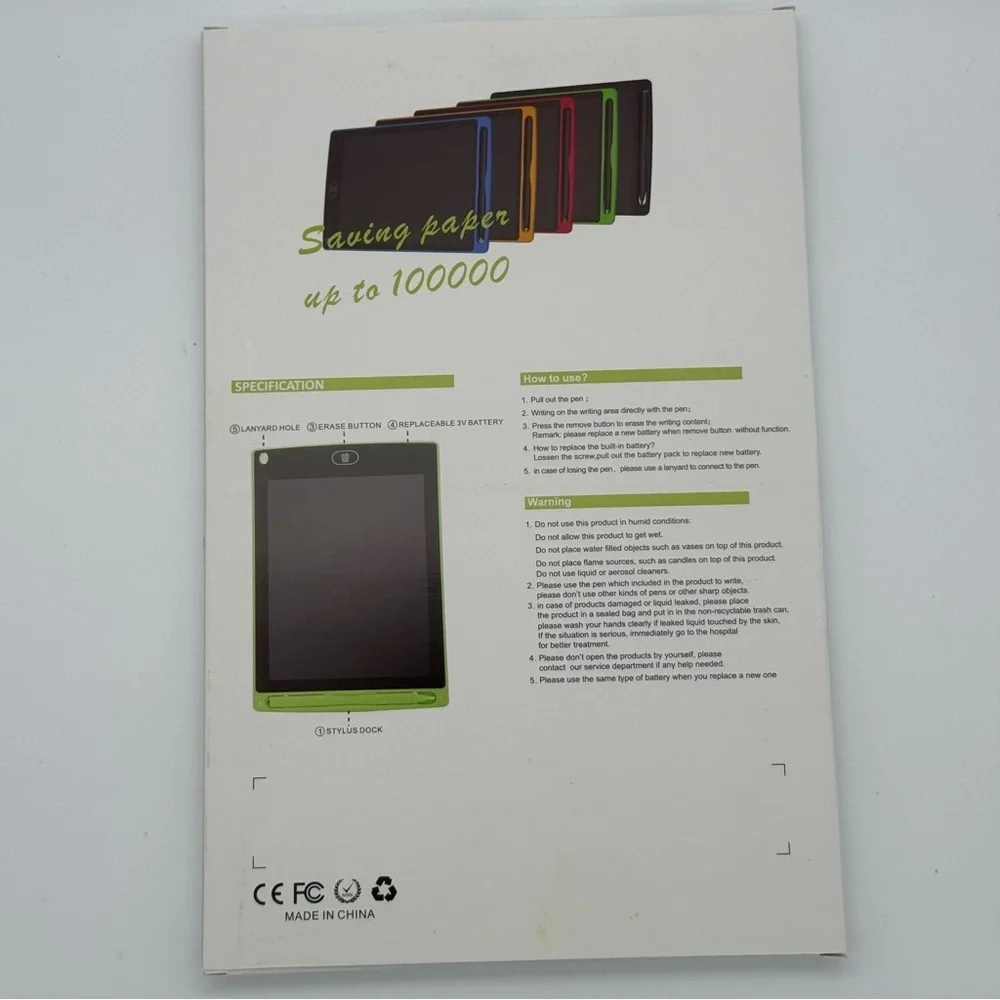 8.5” LCD Writing Tablet - Blue